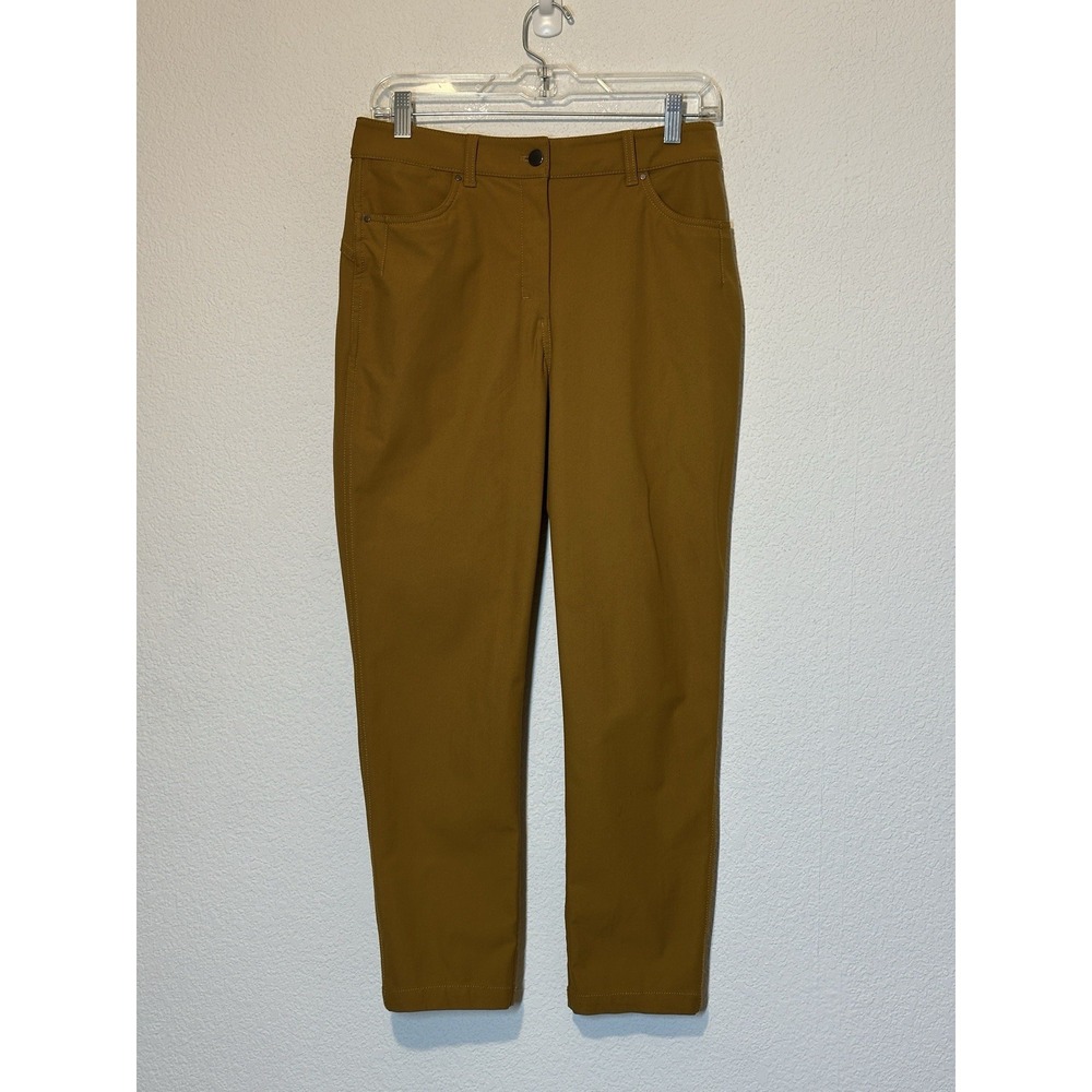 Lululemon Womens‎ 8 City Sleek 5 Pocket Pant Spiced Brown Office Performance 29